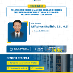 Pelatihan Decision Making dengan Decision Tree menggunakan R Studio